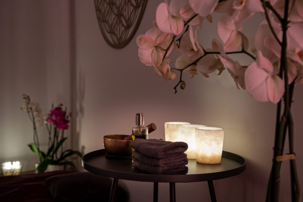 Tantra Massage Dekoratives Massagezubehör